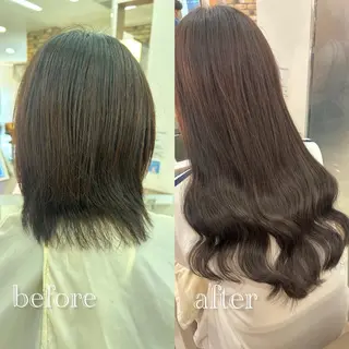 ロング シールエクステ🎀 羽エクステ🌙しぇるのヘアスタイル