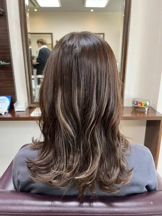セミロング 澤崎 希望のヘアスタイル