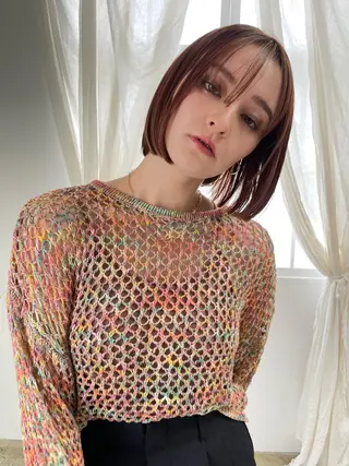 ショート 🖤🤍石川 アイリ🤍🖤のネイルデザイン