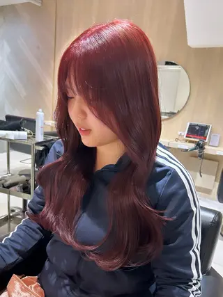 ロング 荒谷 薫のヘアスタイル