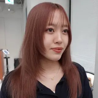 ロング カラー ヘアアレンジ 🌐サトウ リョウ🌐のヘアスタイル