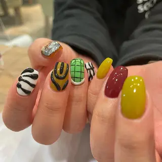 キッズ ネイル feey ⁑erinaのネイルデザイン