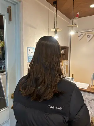 ロング 徳 永のヘアスタイル