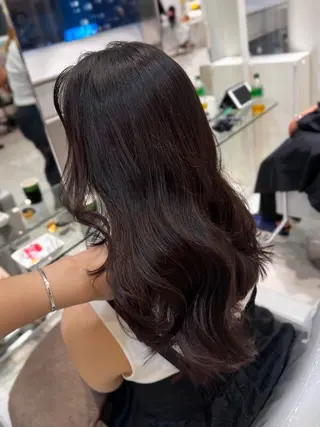 ロング カラー Ash 銀座店所属・銀座/カラー 🎀momo🎀のヘアスタイル