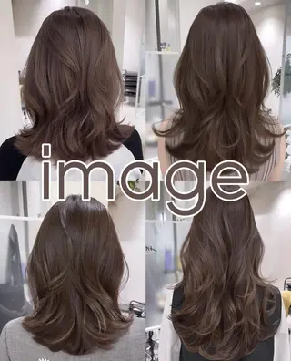 ロング 中韓𝐌𝐈𝐗🩶 𝐘𝐔𝐊𝐀のヘアスタイル