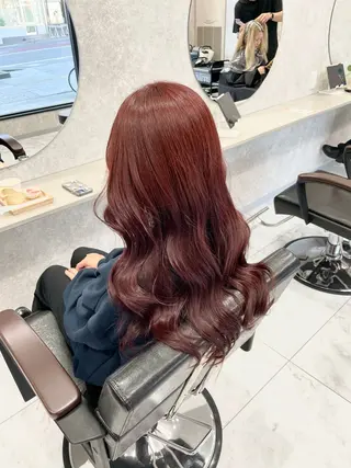 セミロング 🦋ハイトーン🦋 石山 希理🦋のヘアスタイル