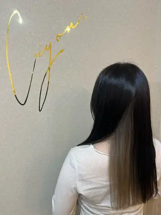 ロング カラー 【Ciyon.】 Momokoのヘアスタイル