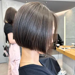 ショート ボブ/透明感カラー/ 似合わせ🌿高田知那のヘアスタイル