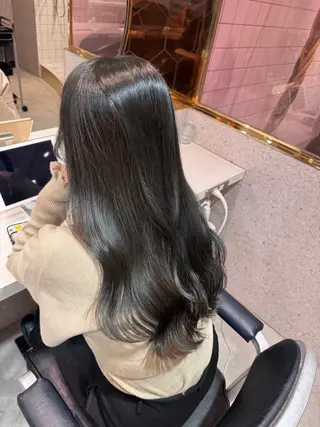 ロング 🎀しゅな/韓国 レイヤー/透明感♡のヘアスタイル