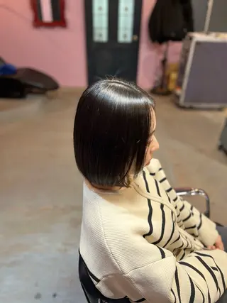ミディアム PEACE   HAIR所属・藤野 海翔のヘアスタイル
