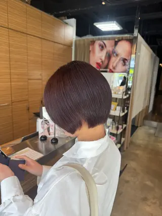 ショート ✦creer都島✦ ɪʀᴏʜᴀ ꕀ 🎀のヘアスタイル