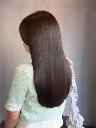 ロング カラー 渋谷/原宿 カラー× トリートメント ｻﾜのヘアスタイル