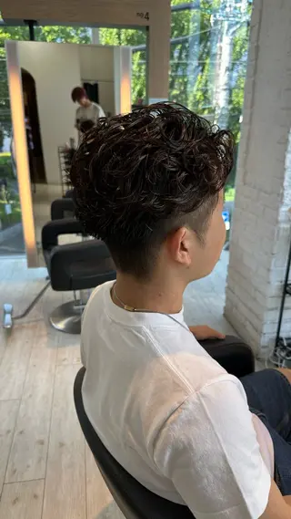 パーマ メンズ Yamato/ 韓国ヘア/栄のヘアスタイル