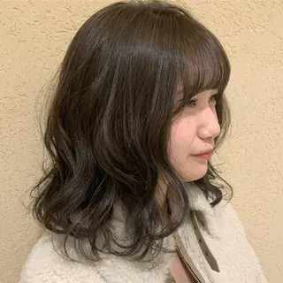 セミロング カラー GO TODAY SHAiRE SALON所属・𝒢𝒾𝓇𝓁𝓎 ⑅　𝓎𝓊𝓀𝒶のヘアスタイル