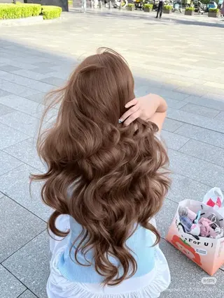 ロング 海野翔吾🇨🇳 ワンホンレイヤーのヘアスタイル