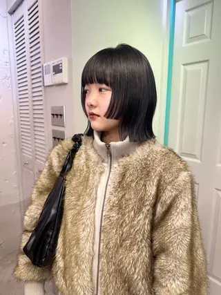 ショート ハッシュカット🎀 レイヤーカットのヘアスタイル