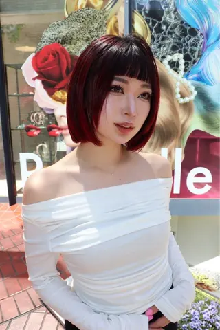 ミディアム @kyoniyy KYONIのヘアスタイル