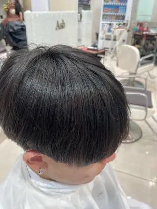 ショート パーマ メンズ メンズスタイリスト 真栄平有希のヘアスタイル