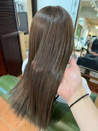 ロング カラー 石井 佑樹のヘアスタイル