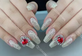 ネイル 神田 ココナッツのネイルデザイン