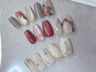 ネイル 認定講師／歴20年 パラジェル　Growのネイルデザイン