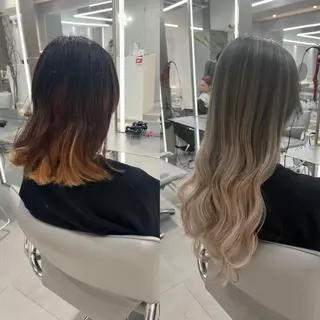 ロング カラー ヘアアレンジ ar+ ❤︎ maiのヘアスタイル