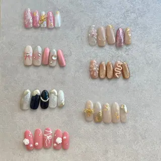 ネイル 富岡 妃奈のネイルデザイン