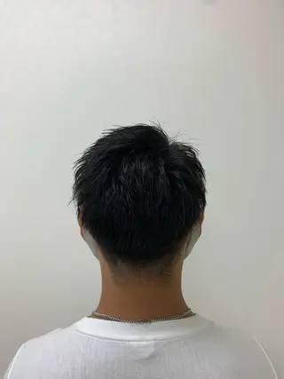 ショート メンズ 遊佐 瑞紀のヘアスタイル