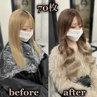 ロング シールエクステ ☆KOSEI☆のヘアスタイル