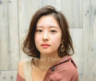 ミディアム カラー 竹嶌 健吾のヘアスタイル