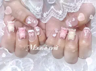 ネイル moomi nail スカルプ専門のネイルデザイン