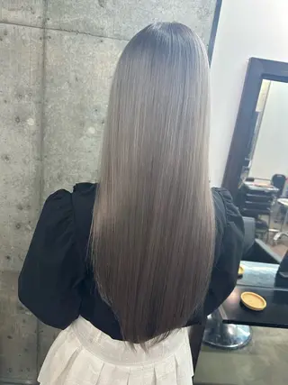 ロング 🫧シールエクステ/ 艶カラー🫧アサミ️のヘアスタイル