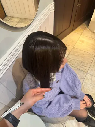 カラー Lidee anonのヘアスタイル