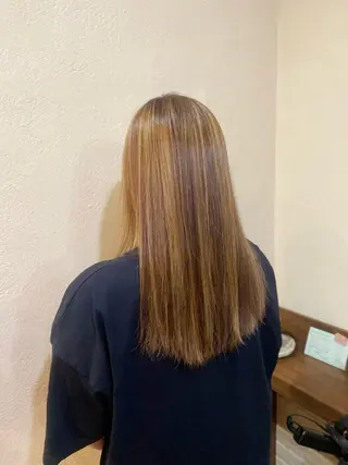 ロング Hair & Eyelash Riche所属・肥田 夕蘭のヘアスタイル