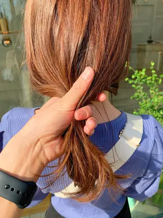 セミロング SALOWIN 名古屋所属・パーマ特化美容師 /丹羽舜太のヘアスタイル