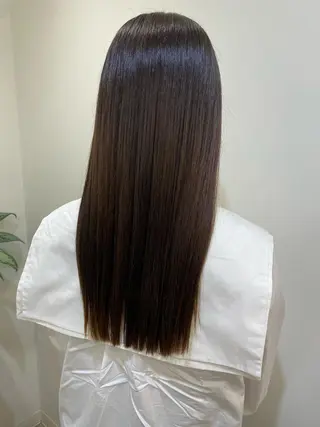 セミロング マツモト カラー/ショートボブのヘアスタイル