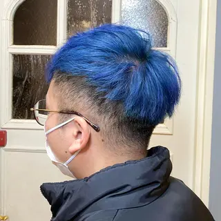 ショート カラー メンズ BRITS 渡辺 菜々子のヘアスタイル