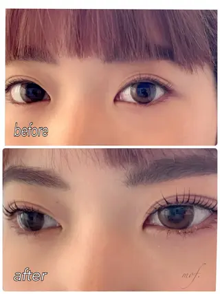 マツエク・マツパ mof.(モフ) Horieのマツエク・マツパデザイン