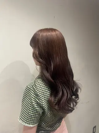 ロング カラー salon de Milk所属・韓国ヘア/艶髪/ ガーリー/ラナ🎀のヘアスタイル