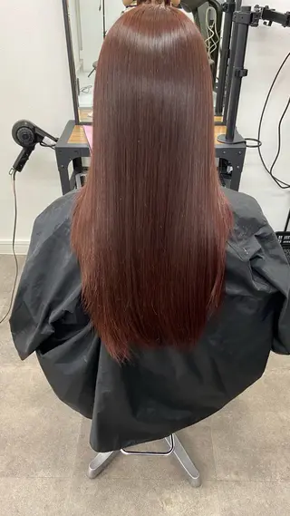 ロング ざおや ゆなのヘアスタイル