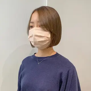 ショート カラー ヘアアレンジ Nancy所属・束感まつげ❤︎ あみのマツエク・マツパデザイン