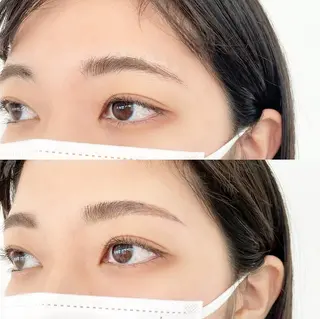 マツエク・マツパ アイブロウ 横浜eyelist Aidaのマツエク・マツパデザイン