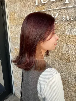 ミディアム 蓑畑 龍磨のヘアスタイル