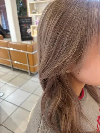 セミロング ⭐️ダブルカラー⭐️ ｼｭﾝ⭐️のヘアスタイル