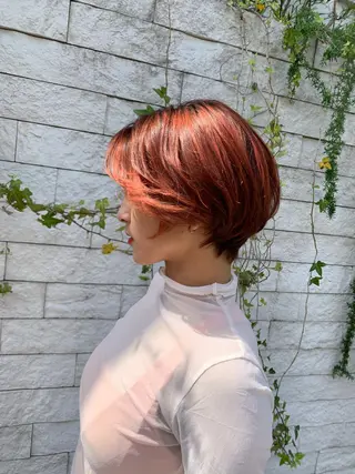 ショート 藤森 希美のヘアスタイル