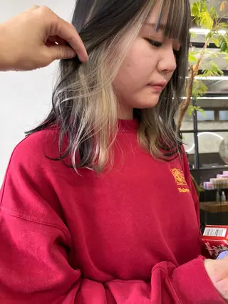 ミディアム カラー 小木曽智美 /ボブ/ショートのヘアスタイル