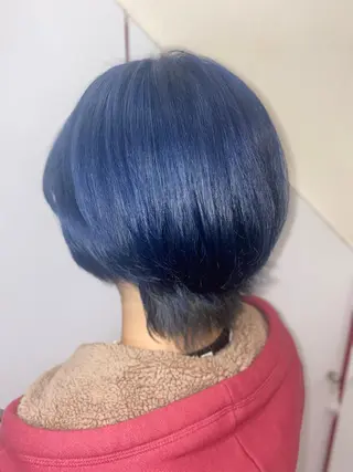 ショート ゆぴ☾‪/推しカラー /ハイトーンのヘアスタイル