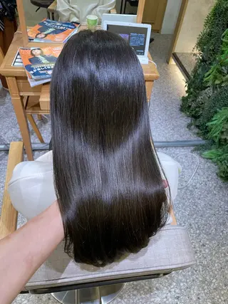 ロング カラー TIGRE天神 吉良祐樹のヘアスタイル