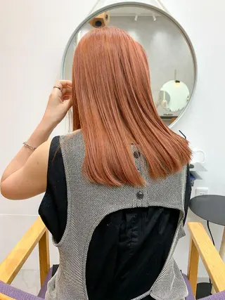 ロング カラー ダウンパーマ 【sity.ザイク】のヘアスタイル