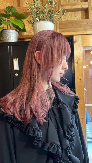 セミロング 💕モテベージュ 🧡NANAKO🧡のヘアスタイル